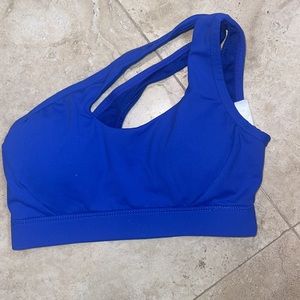 One shoulder Running girl sports bra size small